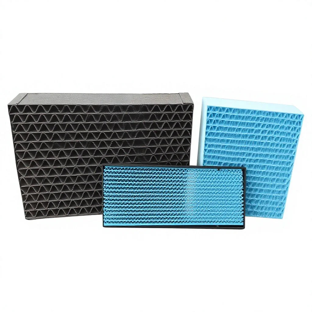 Custom Humidifier Filter Media - white background OEM bulk